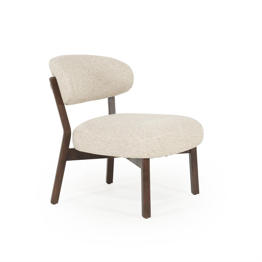 Fauteuil Mikky bruin | Taupe