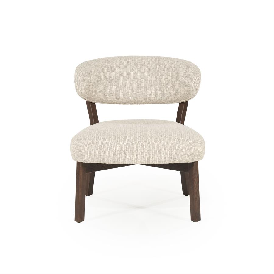 Fauteuil Mikky bruin | Taupe