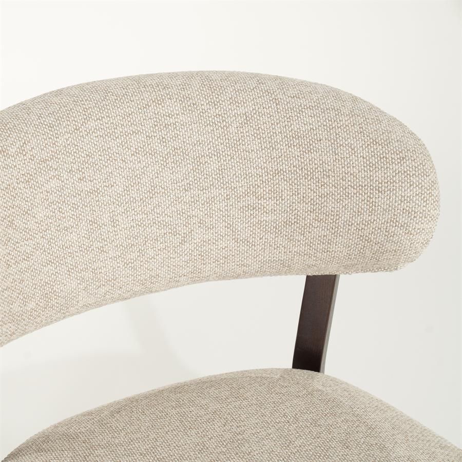 Fauteuil Mikky bruin | Taupe