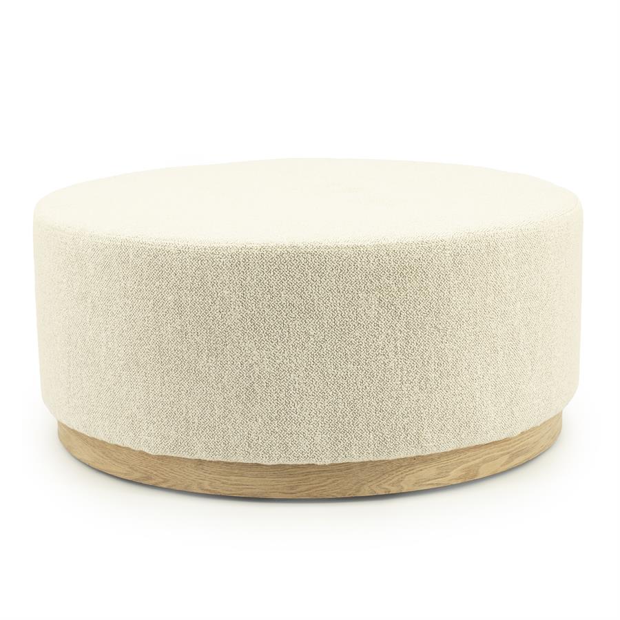 Poef Avah Groot Mantz | Beige