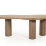 Eettafel Bobbie | Lichtbruin