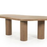 Eettafel Bobbie | Lichtbruin