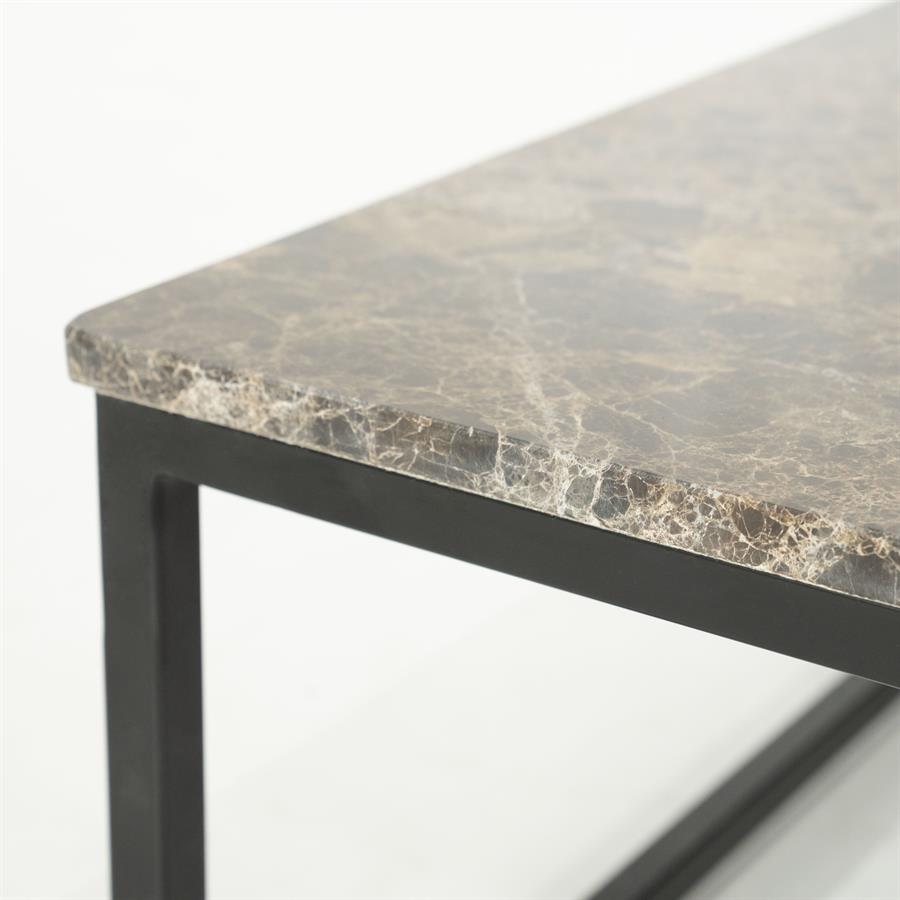 Salontafel Rico vierkant | Zwart