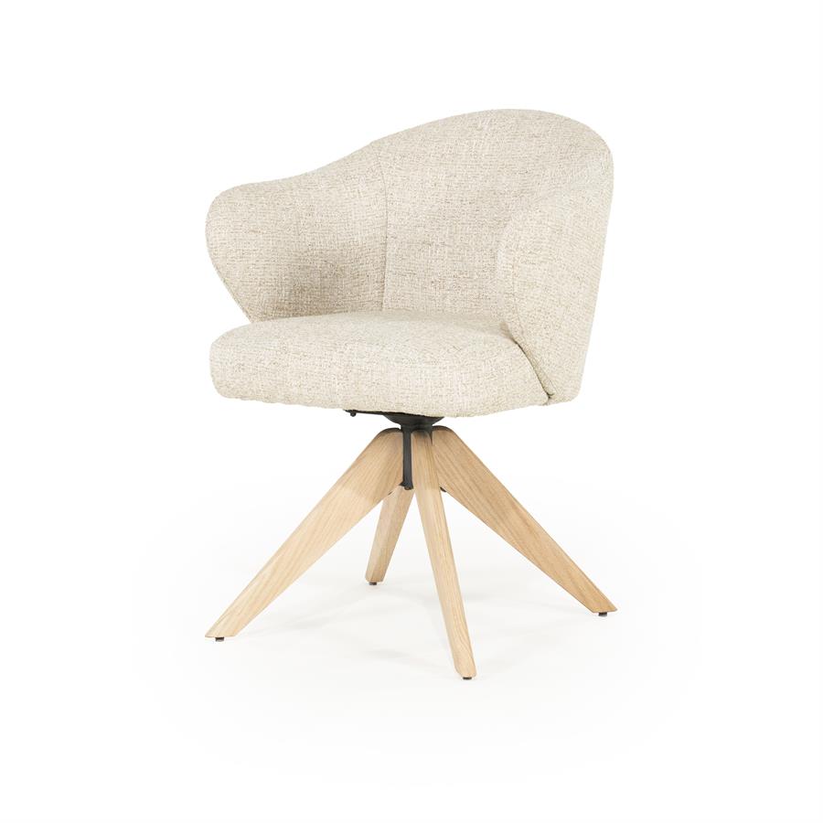 Stoel Connor naturel Donna | Beige