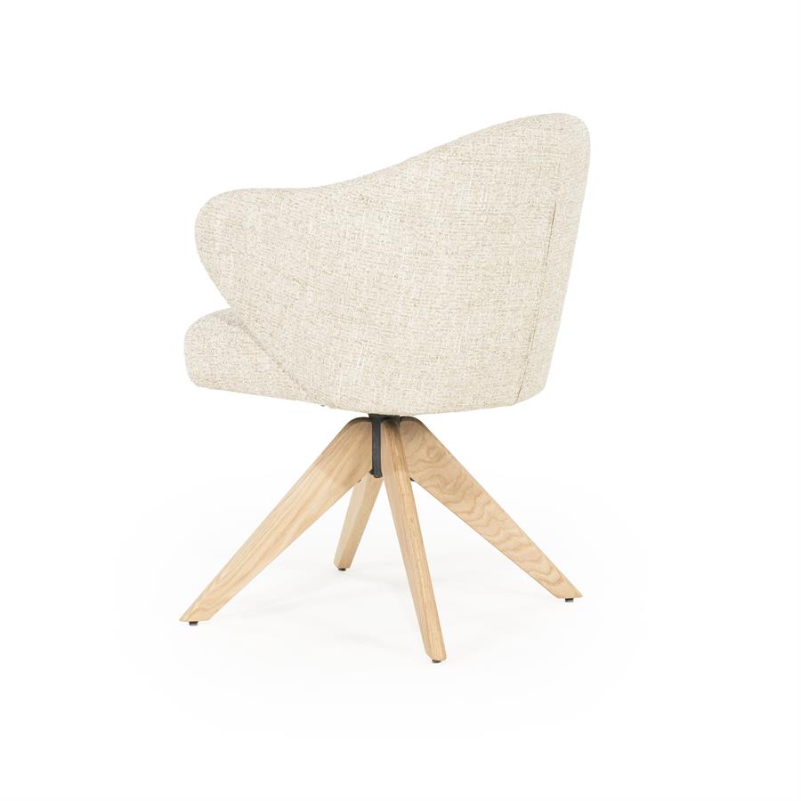 Stoel Connor naturel Donna | Beige