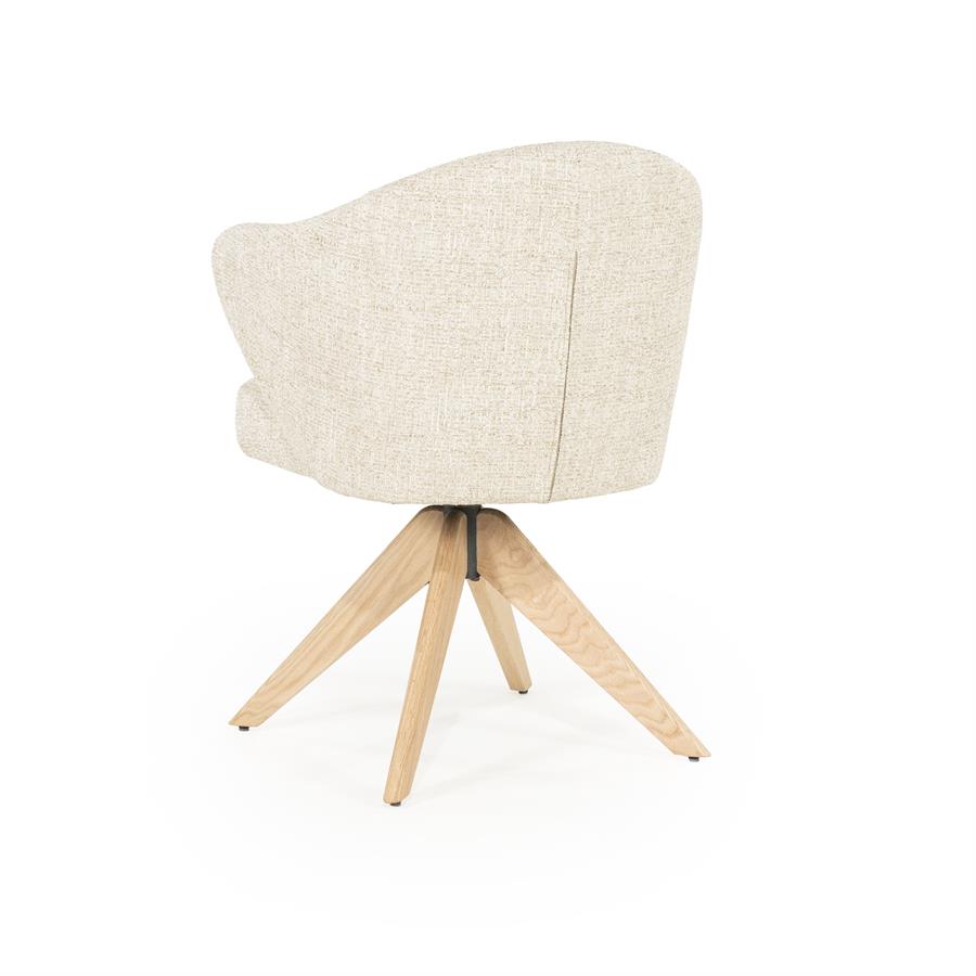 Stoel Connor naturel Donna | Beige