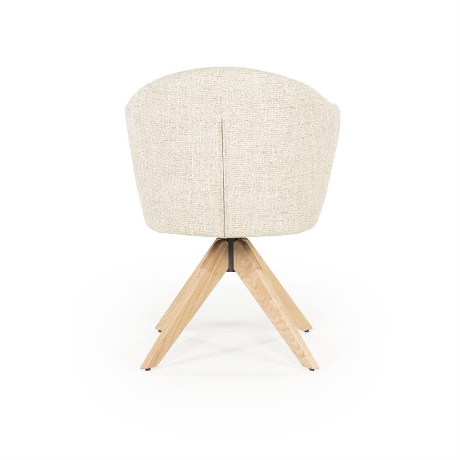 Stoel Connor naturel Donna | Beige