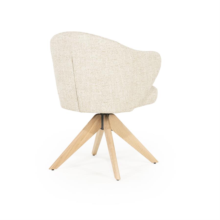 Stoel Connor naturel Donna | Beige