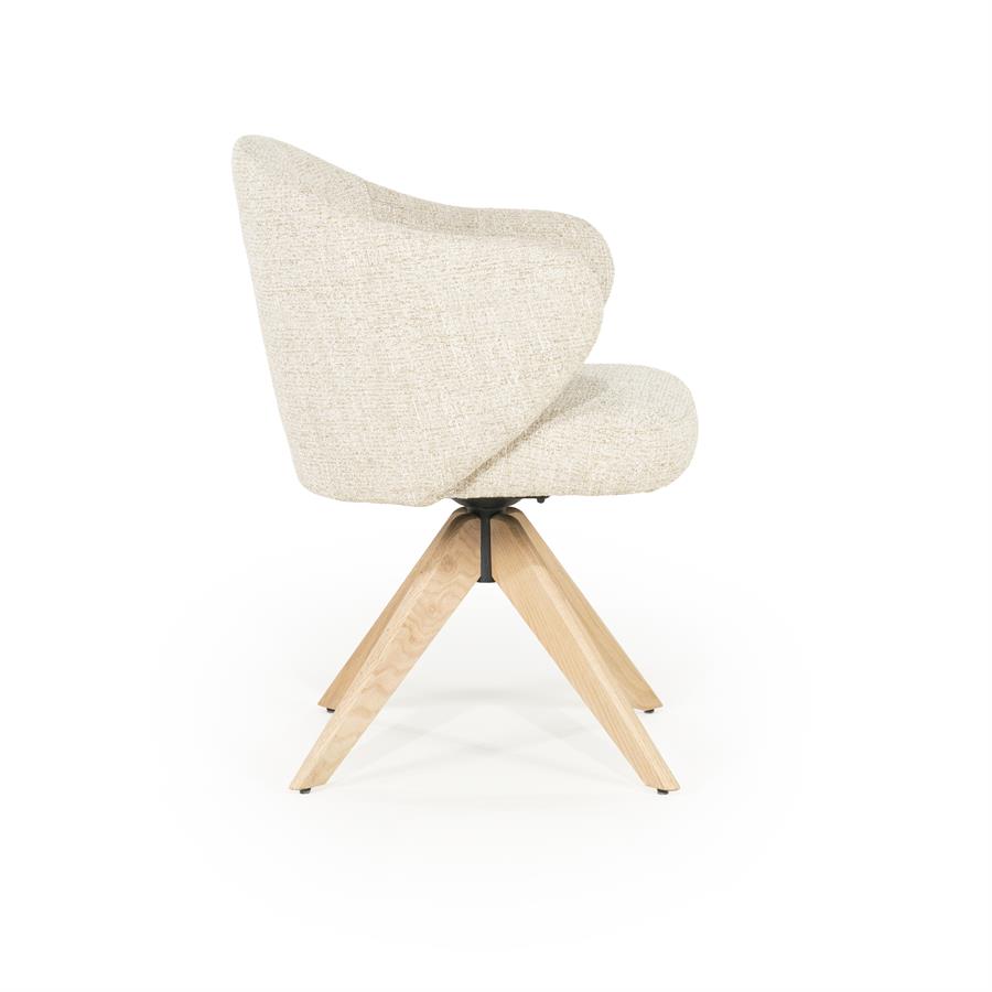 Stoel Connor naturel Donna | Beige