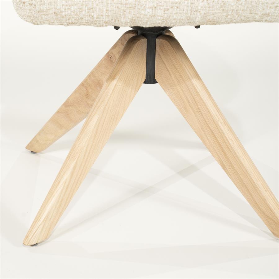 Stoel Connor naturel Donna | Beige