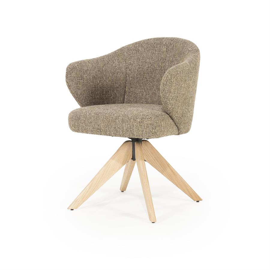 Stoel Connor naturel Donna | Bruin