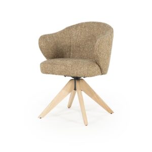 Stoel Connor naturel Donna | Mosterdgeel
