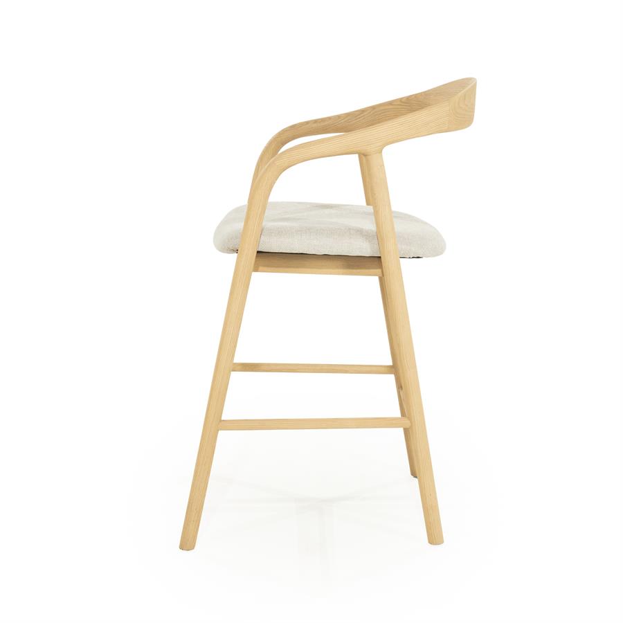 Barstoel Rayven Laag | Naturel