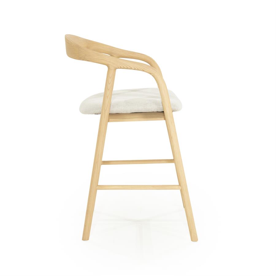 Barstoel Rayven Laag | Naturel