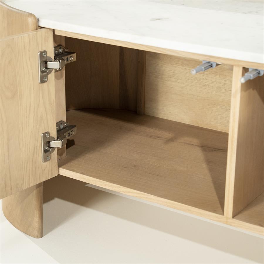 TV meubel Don 160 cm | Bruin