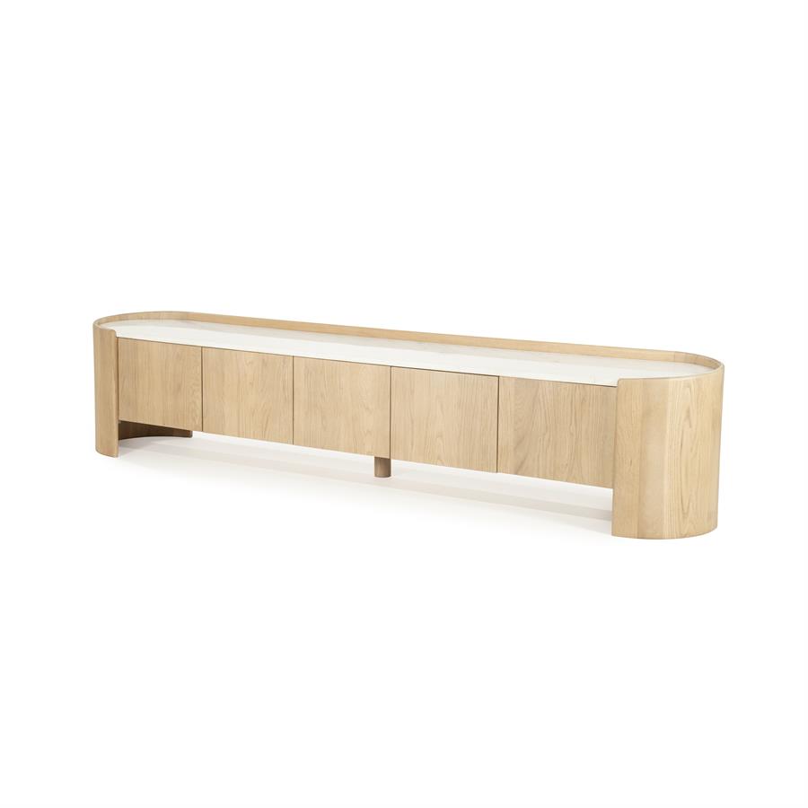 TV meubel Don 240 cm | Bruin