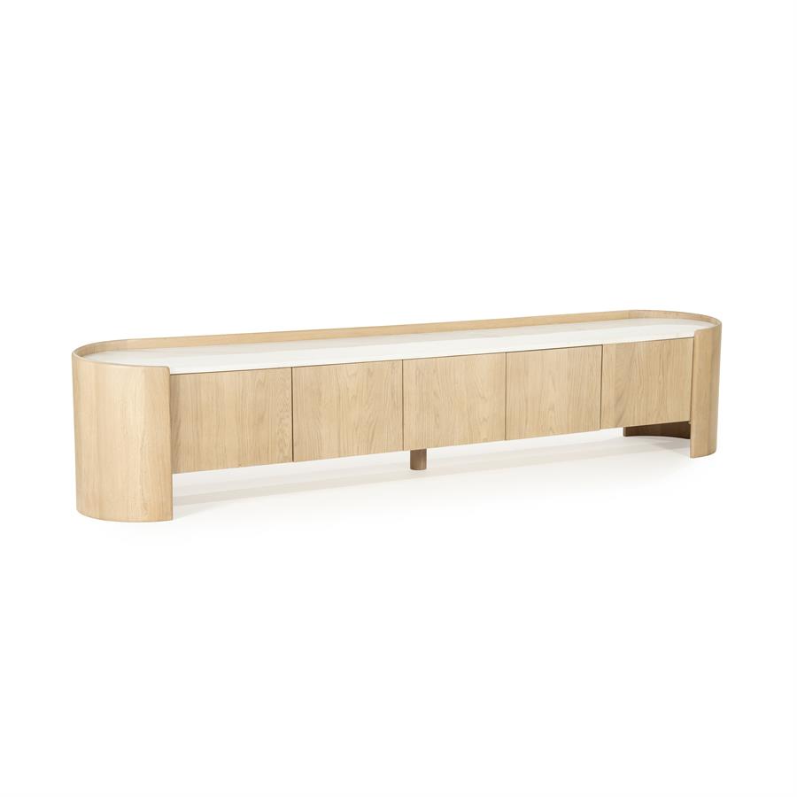TV meubel Don 240 cm | Bruin