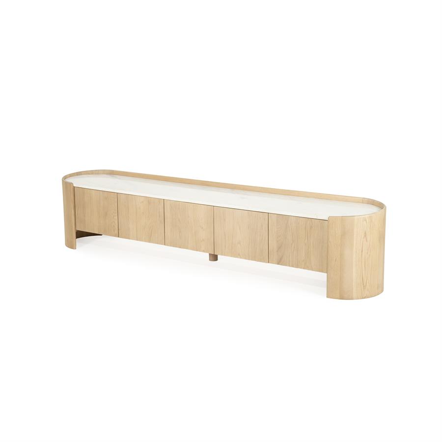 TV meubel Don 240 cm | Bruin