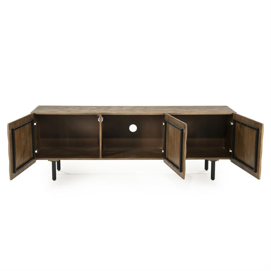 TV meubel Felix 160 cm | Bruin