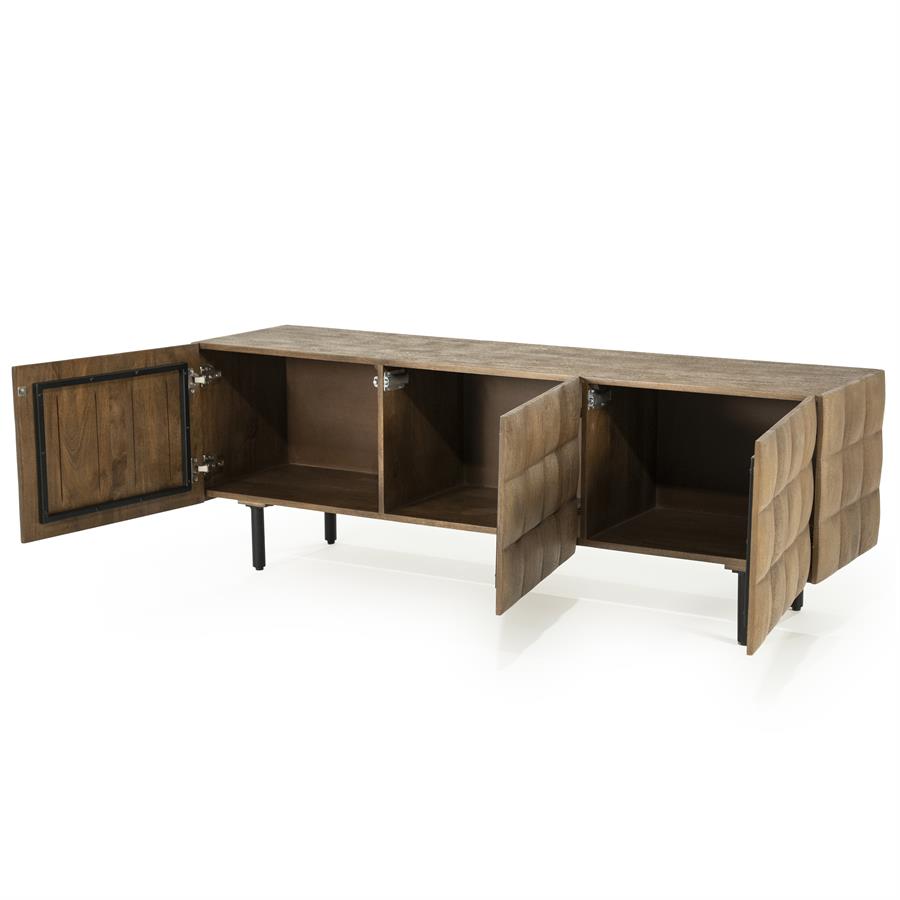 TV meubel Felix 160 cm | Bruin