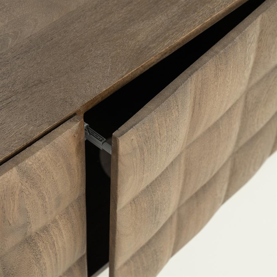TV meubel Felix 160 cm | Bruin