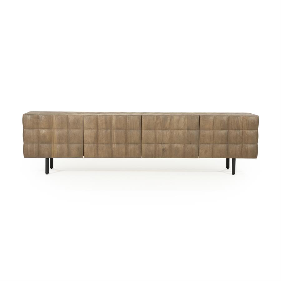 TV meubel Felix 210 cm | Bruin