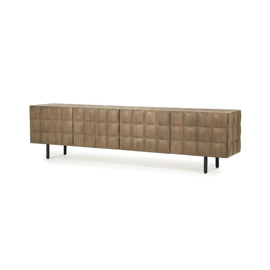 TV meubel Felix 210 cm | Bruin