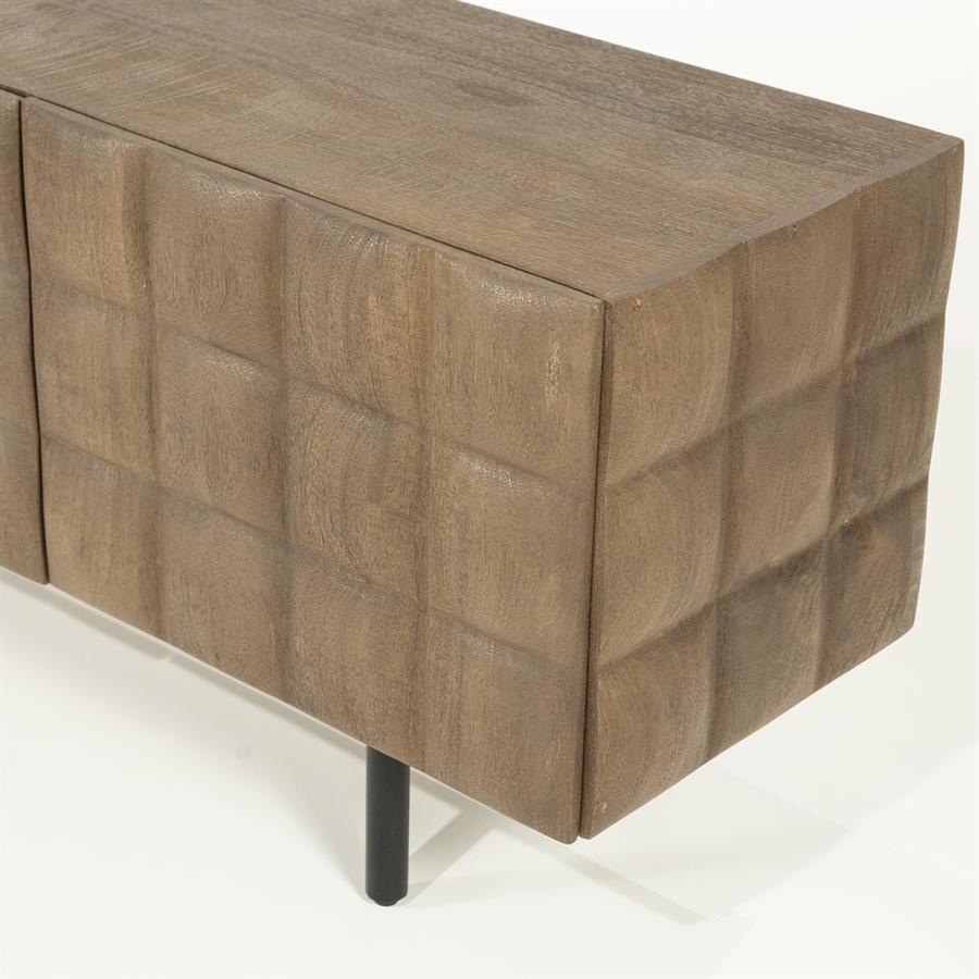TV meubel Felix 210 cm | Bruin