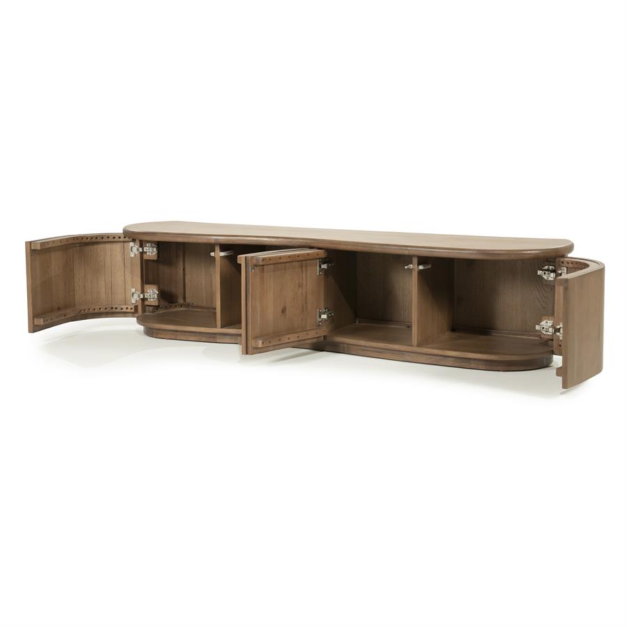 TV meubel Josh 180 cm | Bruin