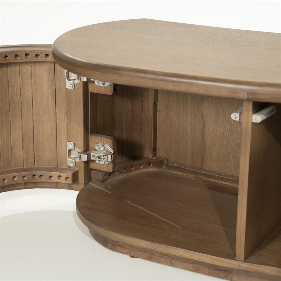 TV meubel Josh 180 cm | Bruin