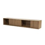 TV meubel Milo 240 cm | Bruin