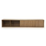 TV meubel Milo 240 cm | Bruin