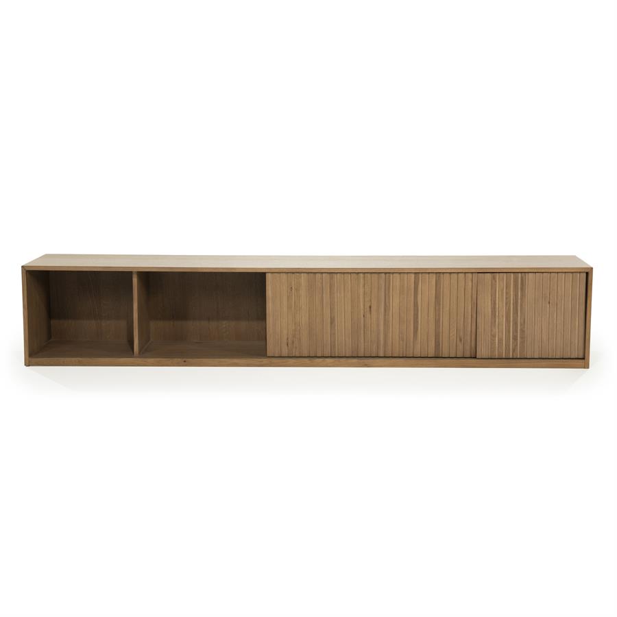 TV meubel Milo 240 cm | Bruin