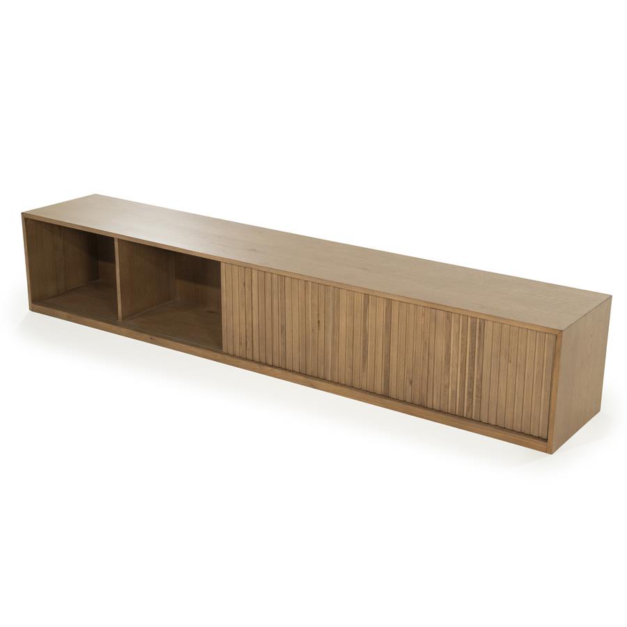 TV meubel Milo 240 cm | Bruin