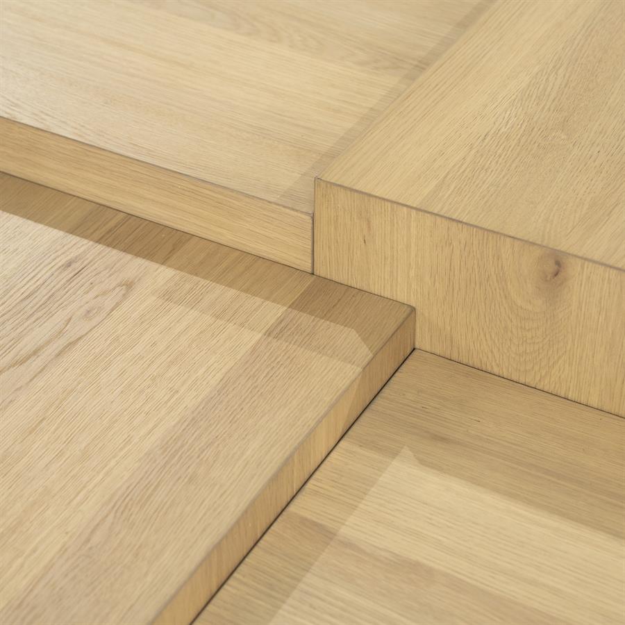 Salontafel Quinten vierkant naturel | Naturel