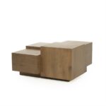 Salontafel Quinten vierkant | Bruin