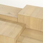 Salontafel Quinten rechthoekig naturel | Naturel