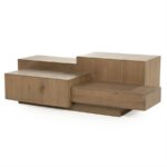 Salontafel Quinten rechthoekig | Bruin