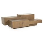 Salontafel Quinten rechthoekig | Bruin