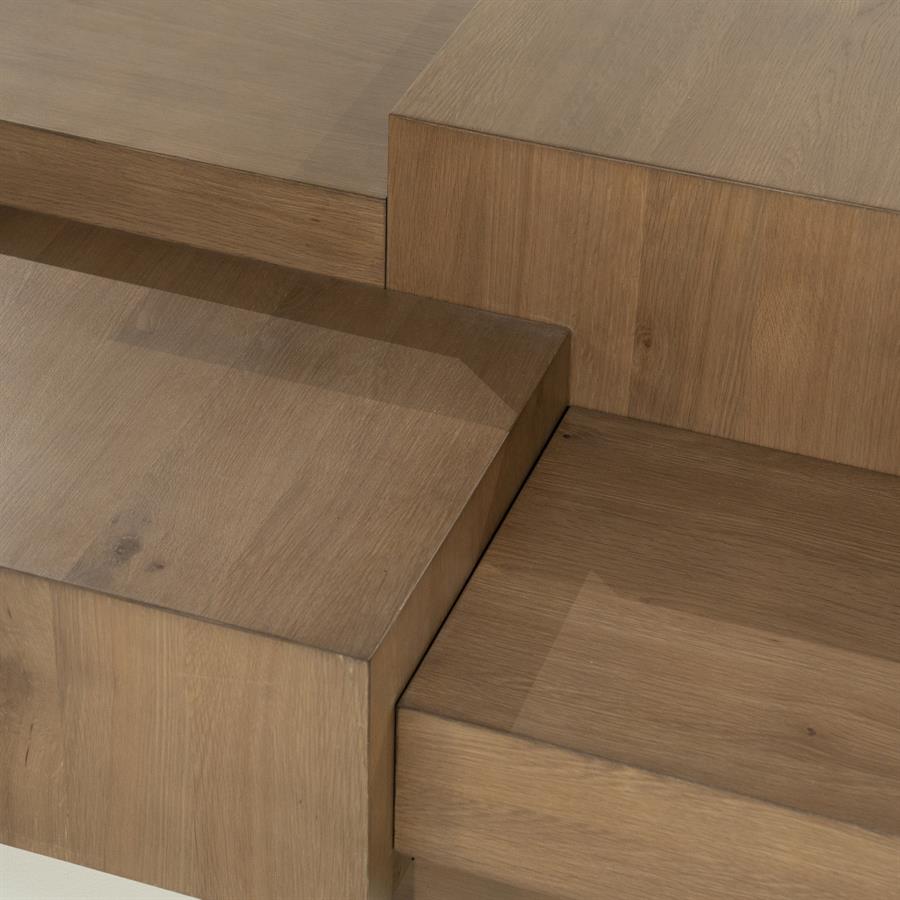 Salontafel Quinten rechthoekig | Bruin