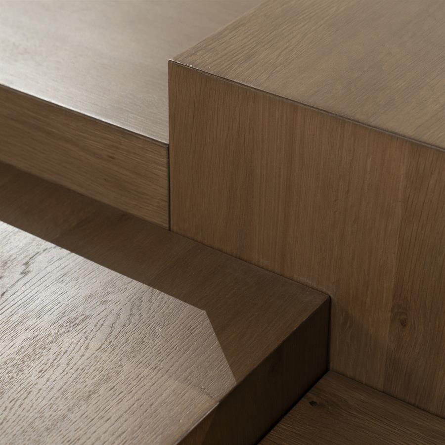 Salontafel Quinten rechthoekig | Bruin
