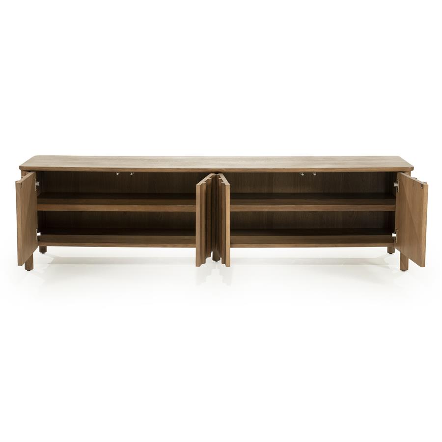 TV meubel Jake 4 drs. | Bruin