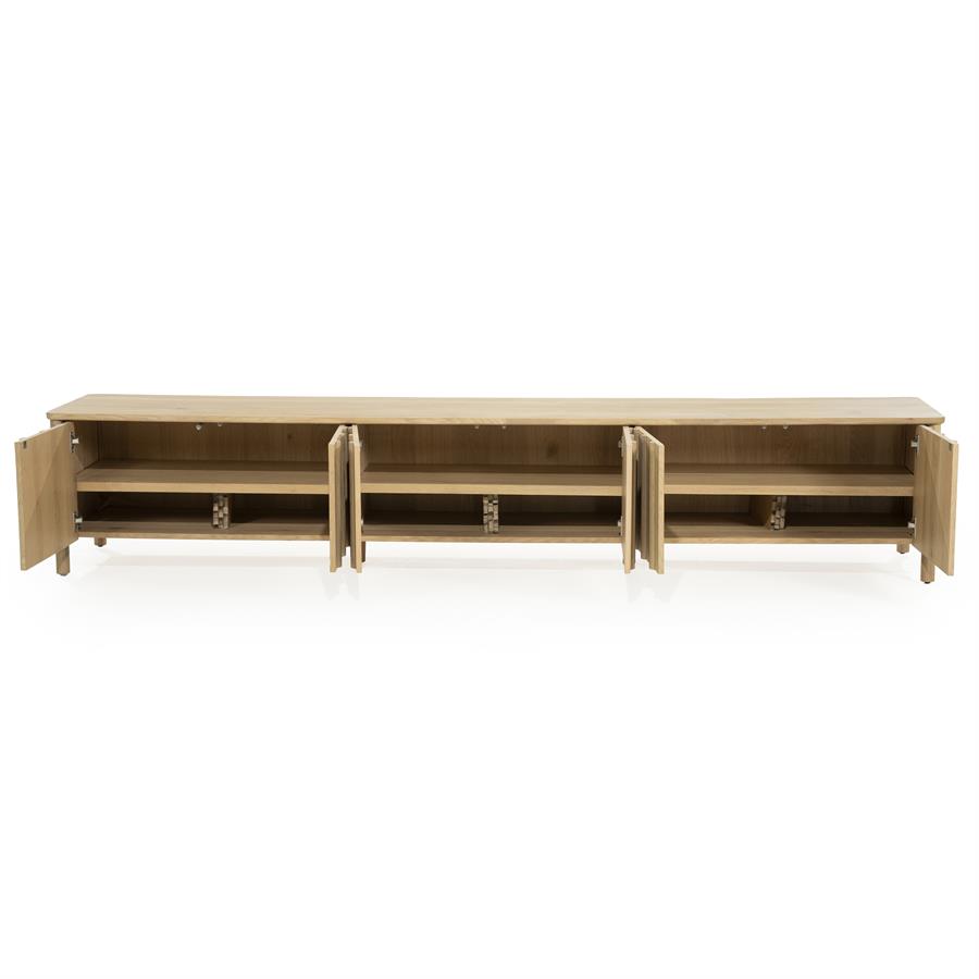 TV meubel Jake 6 drs. naturel | Naturel