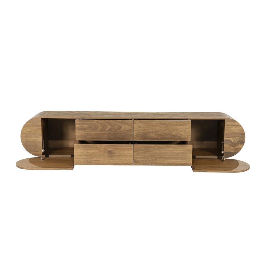TV meubel King 210 cm | Bruin
