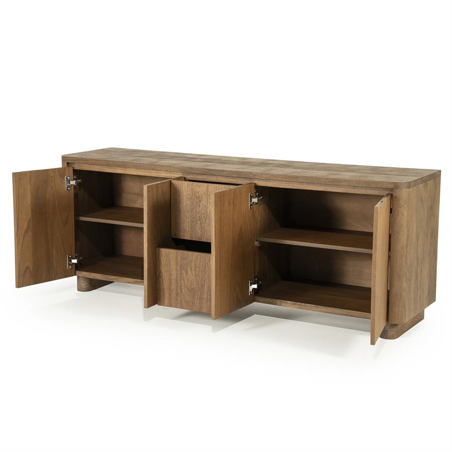 TV meubel Edward 160 cm | Bruin