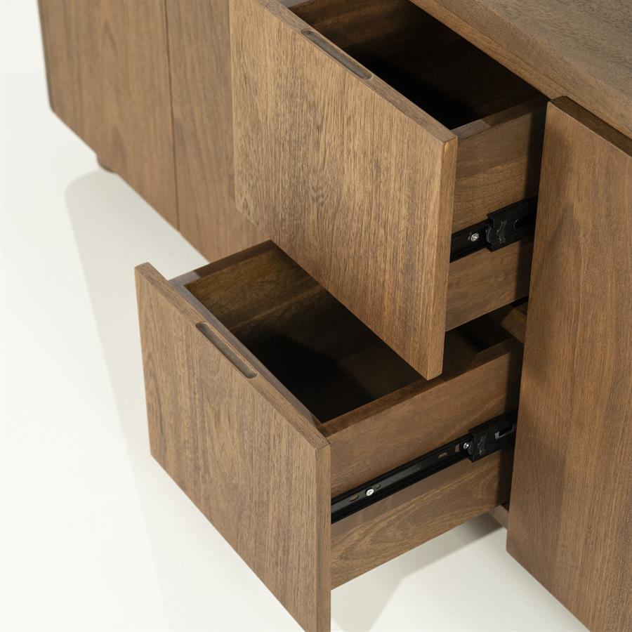 TV meubel Edward 160 cm | Bruin