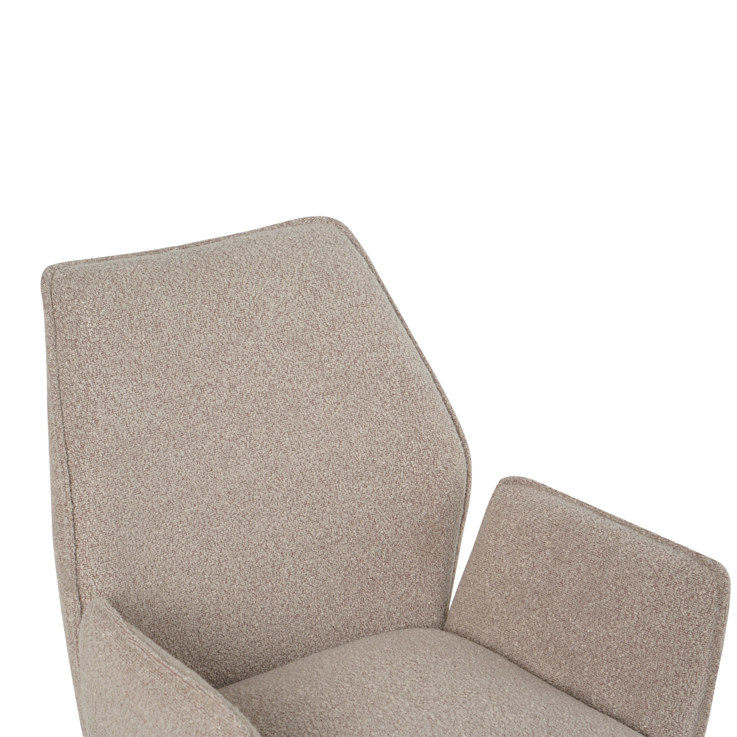 Stoel Alicante Taupe Boucle | Online Only