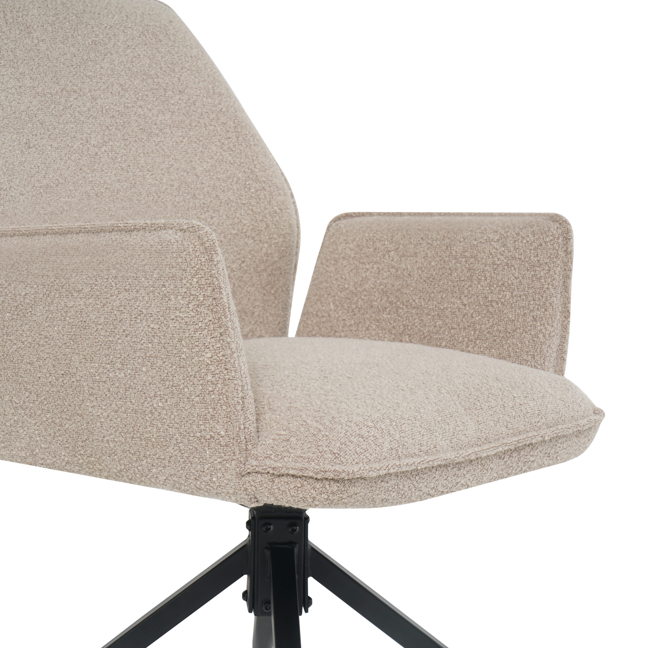 Stoel Alicante Taupe Boucle | Online Only