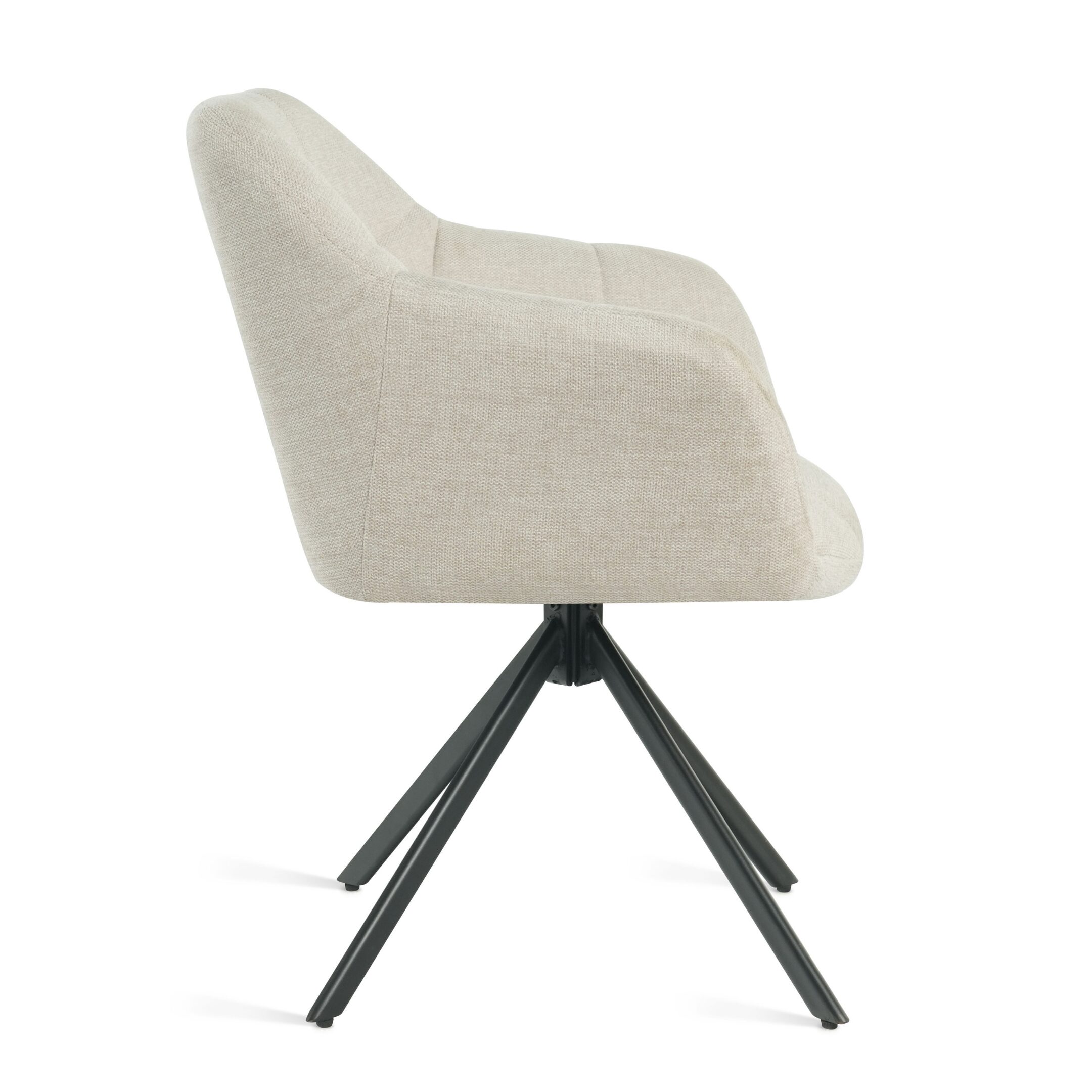 Stoel Denia Beige Linnenlook | Online Only