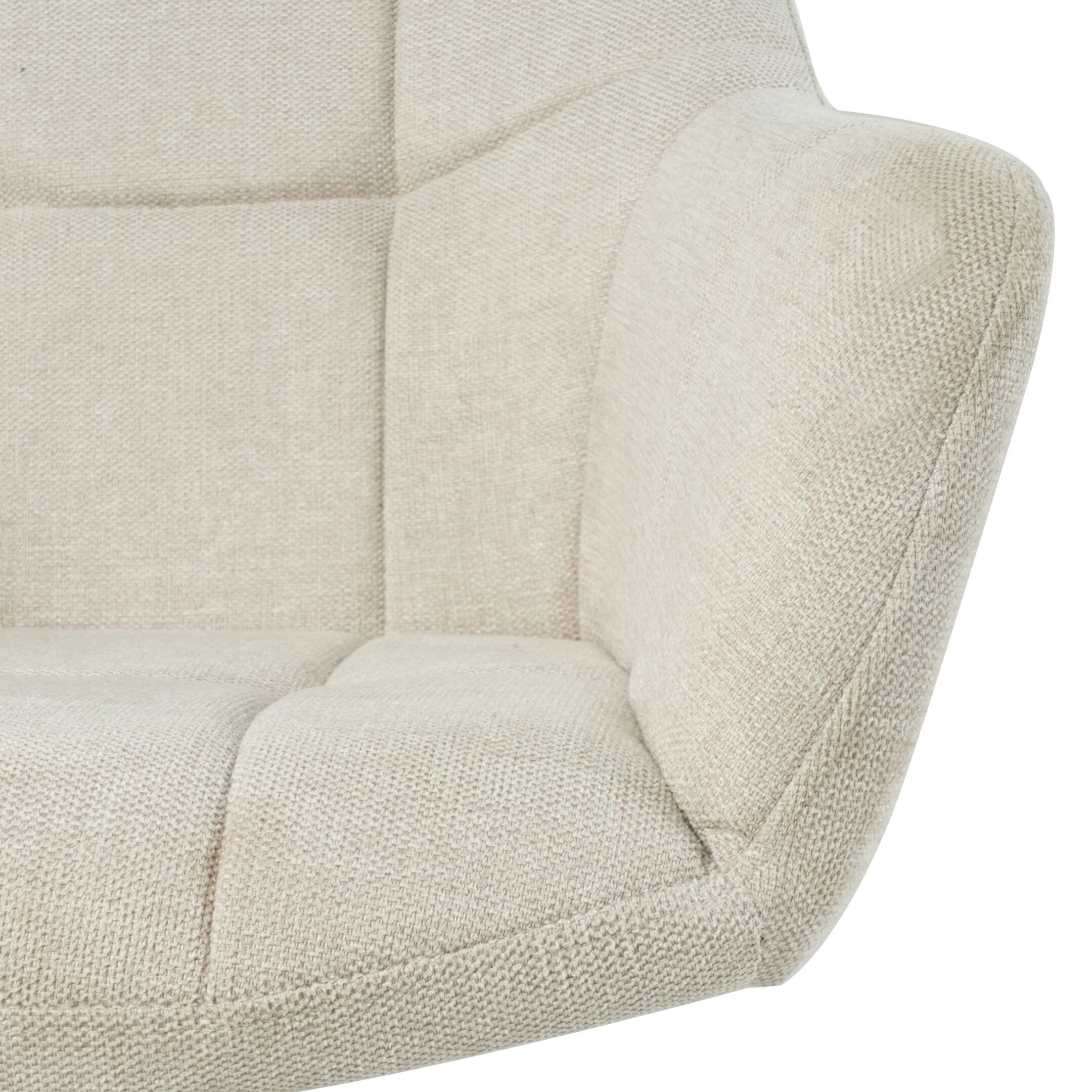 Stoel Denia Beige Linnenlook | Online Only
